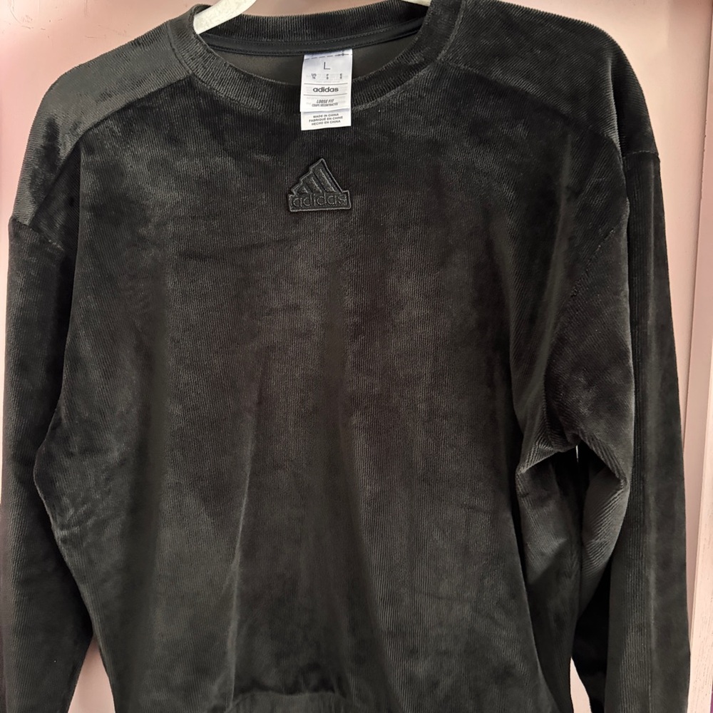 Adidas Kids Black Sweater